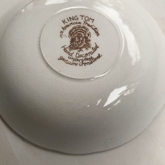 King Tom antique plate by Ironstone - Picture 5 of 7